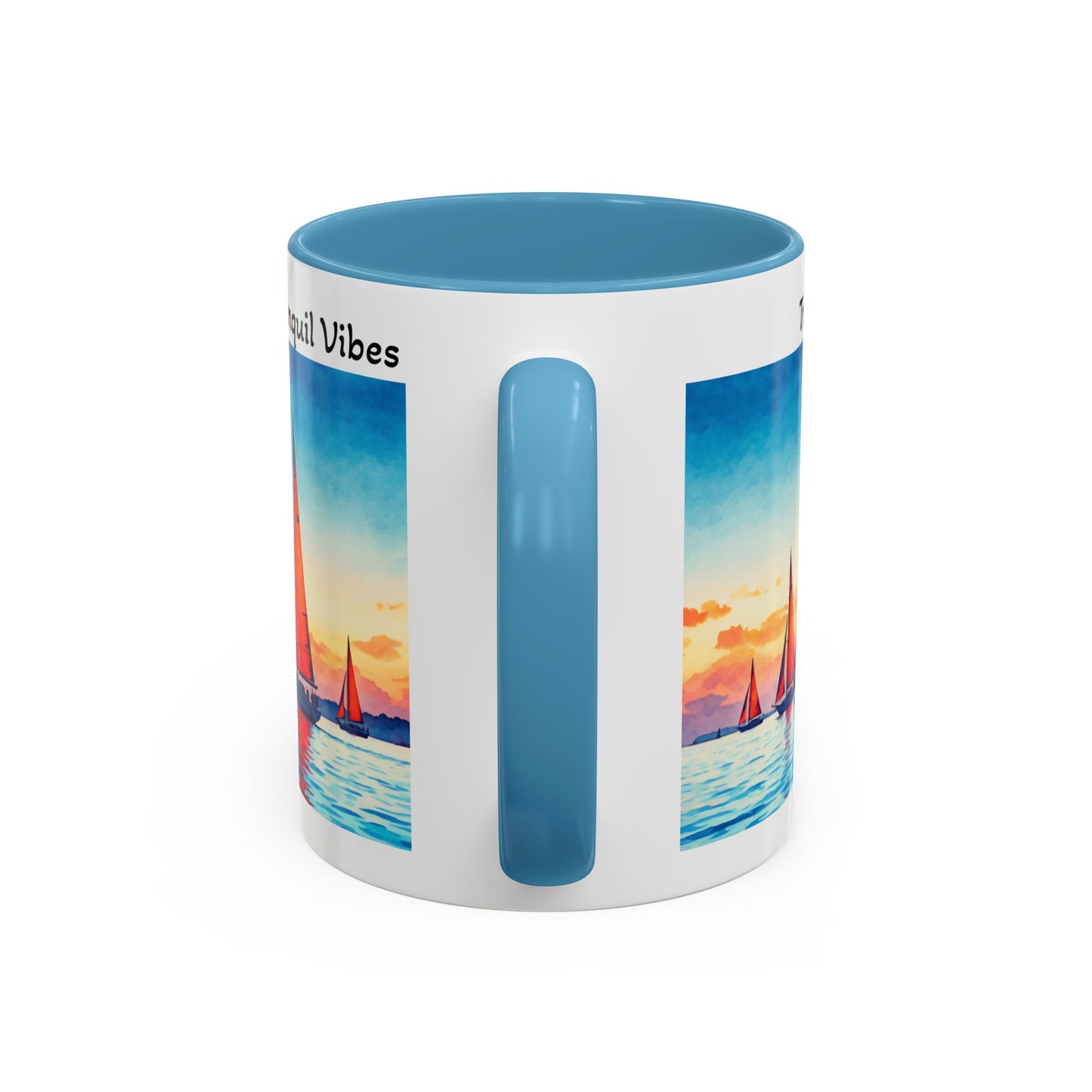 Mug - Tranquil Vibes Accent Coffee Mug (11, 15oz)
