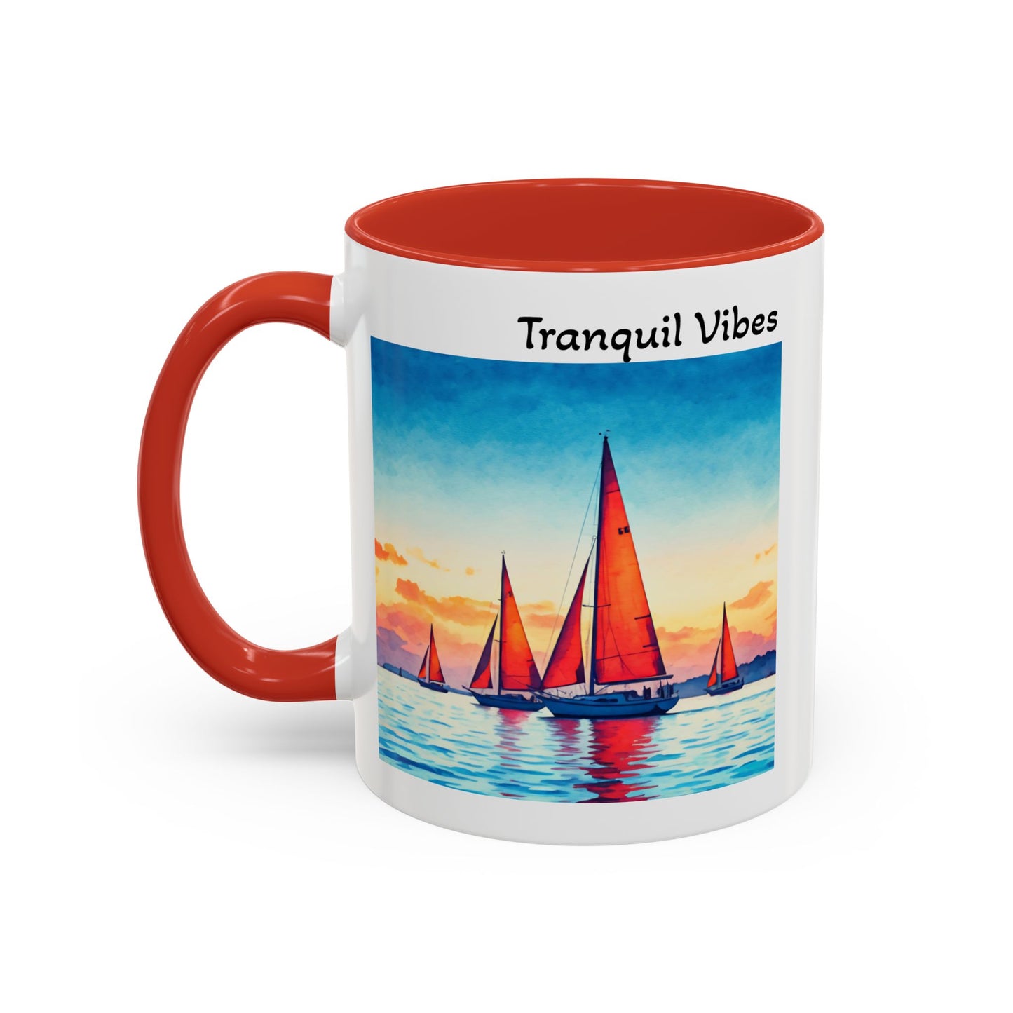 Mug - Tranquil Vibes Accent Coffee Mug (11, 15oz)