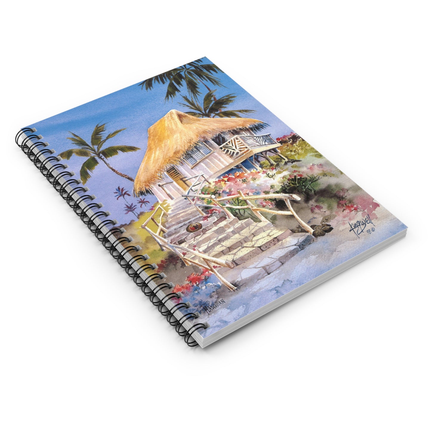 Hawaiian Cottage Notebook
