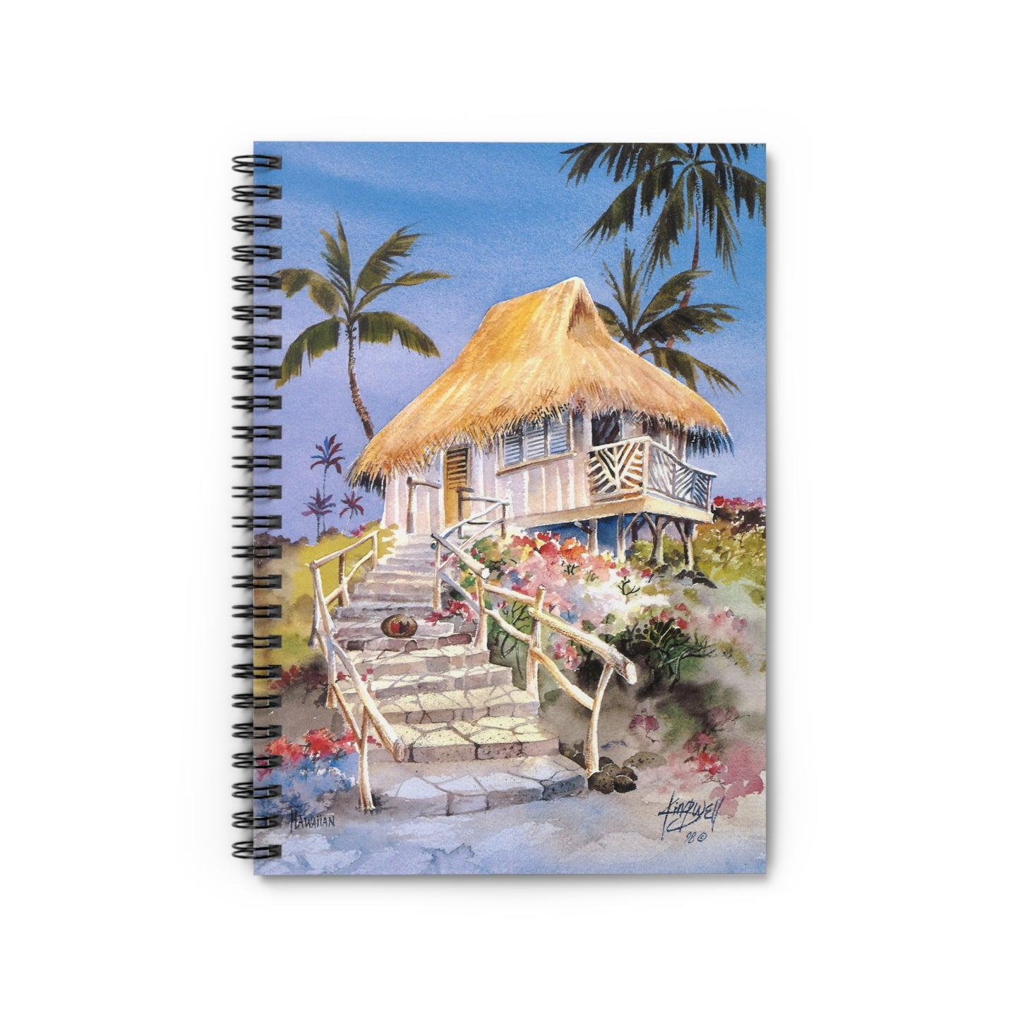 Hawaiian Cottage Notebook