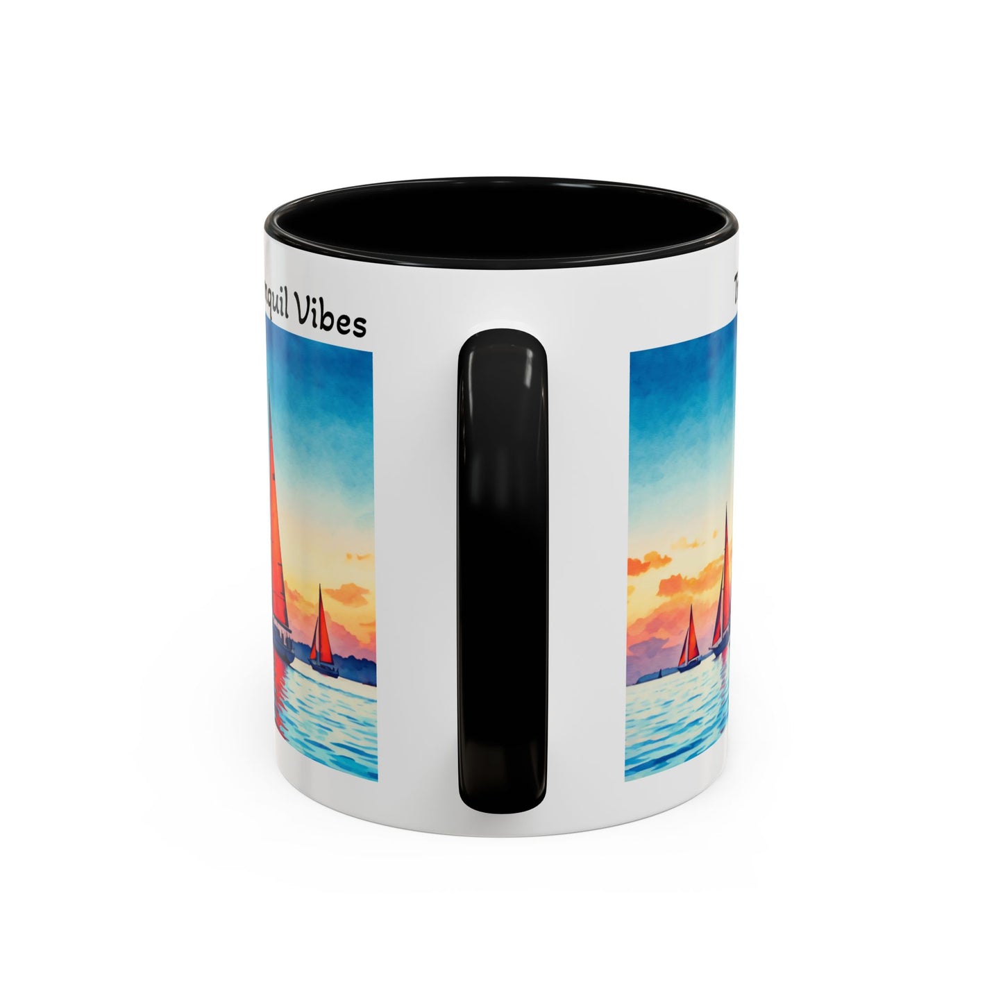 Mug - Tranquil Vibes Accent Coffee Mug (11, 15oz)