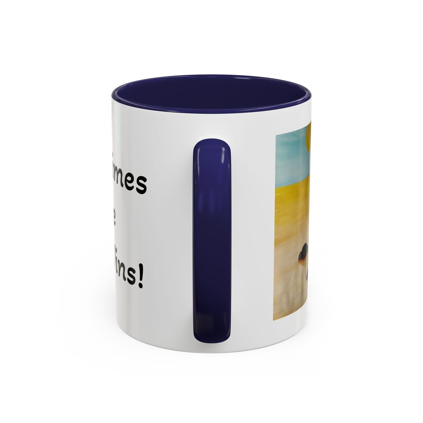 'Sometimes The Bull Wins' Original Watercolor on Coffee Mug (11oz)
