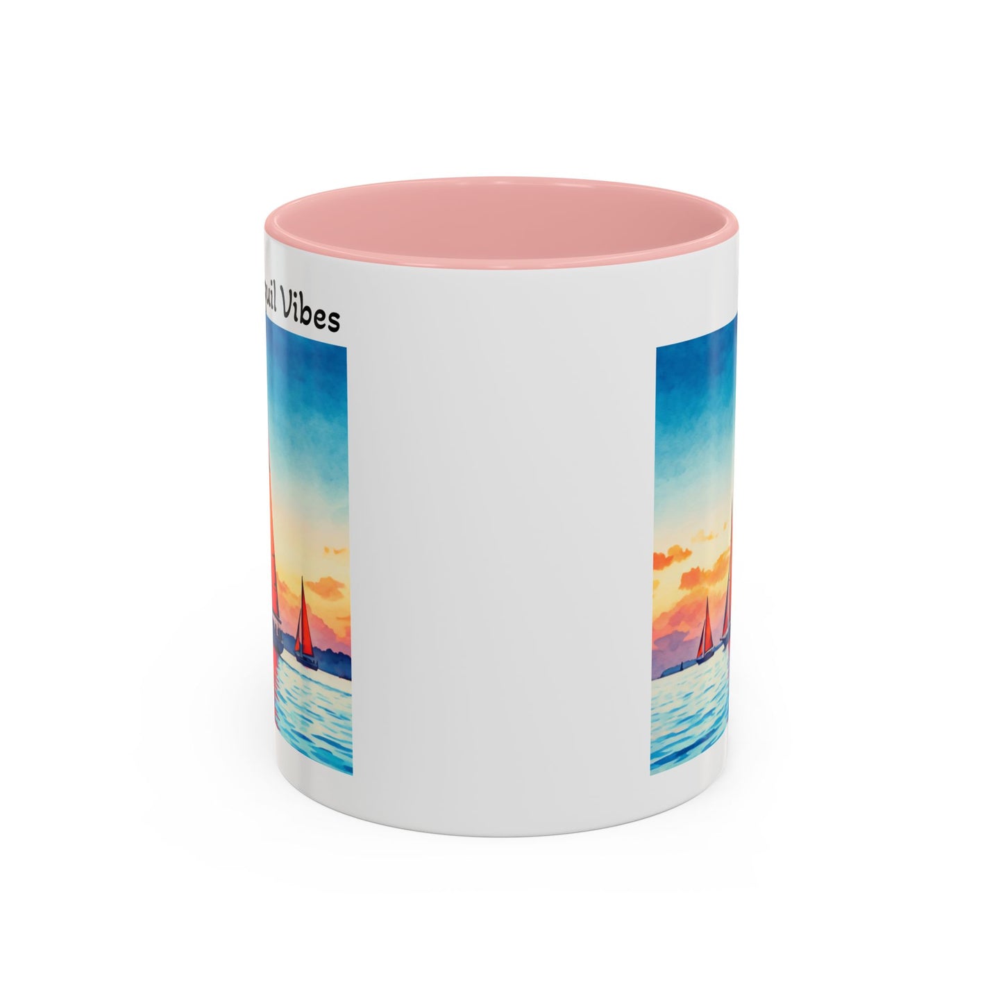 Mug - Tranquil Vibes Accent Coffee Mug (11, 15oz)