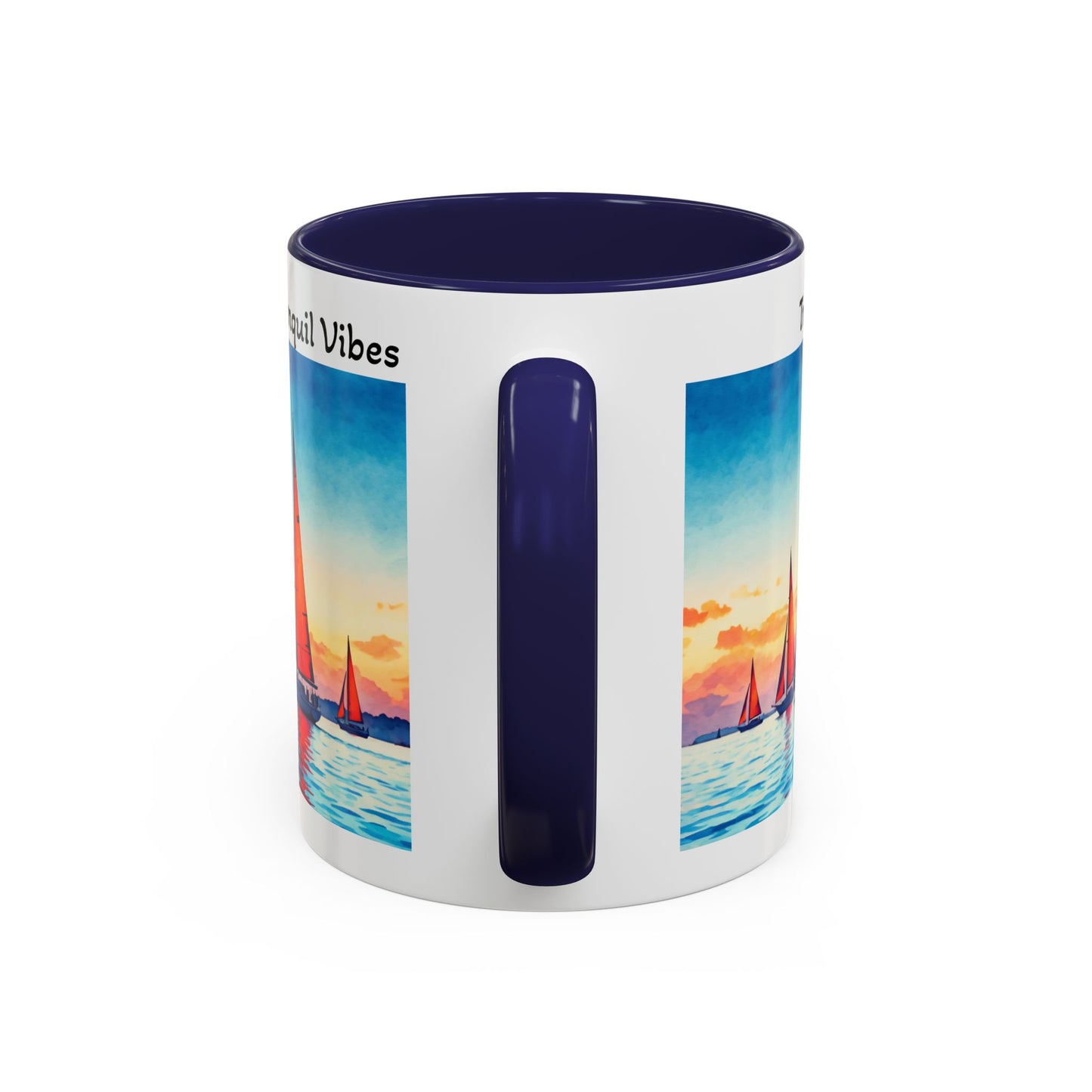 Mug - Tranquil Vibes Accent Coffee Mug (11, 15oz)