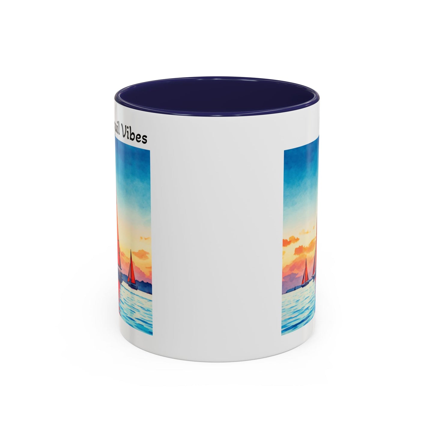 Mug - Tranquil Vibes Accent Coffee Mug (11, 15oz)