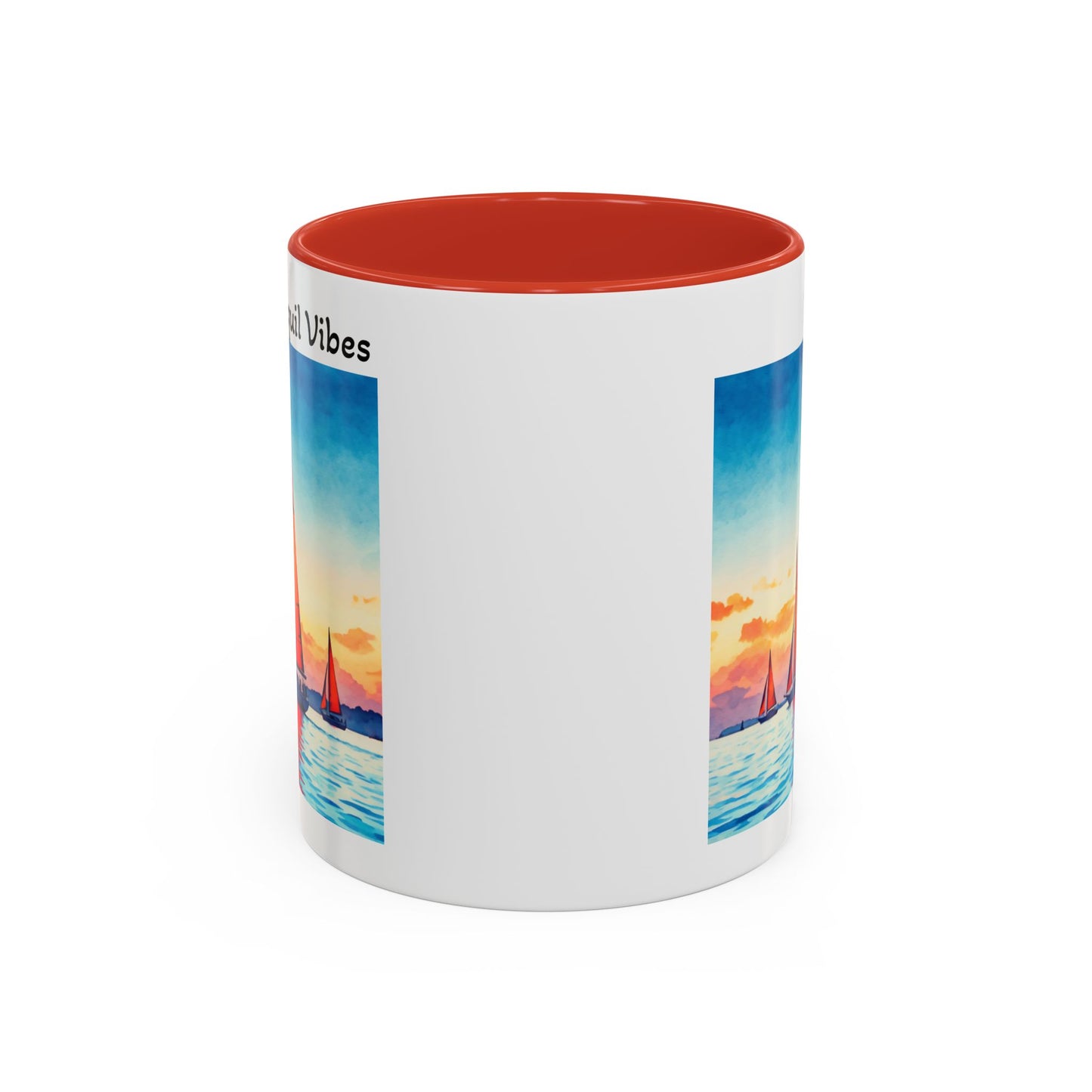 Mug - Tranquil Vibes Accent Coffee Mug (11, 15oz)
