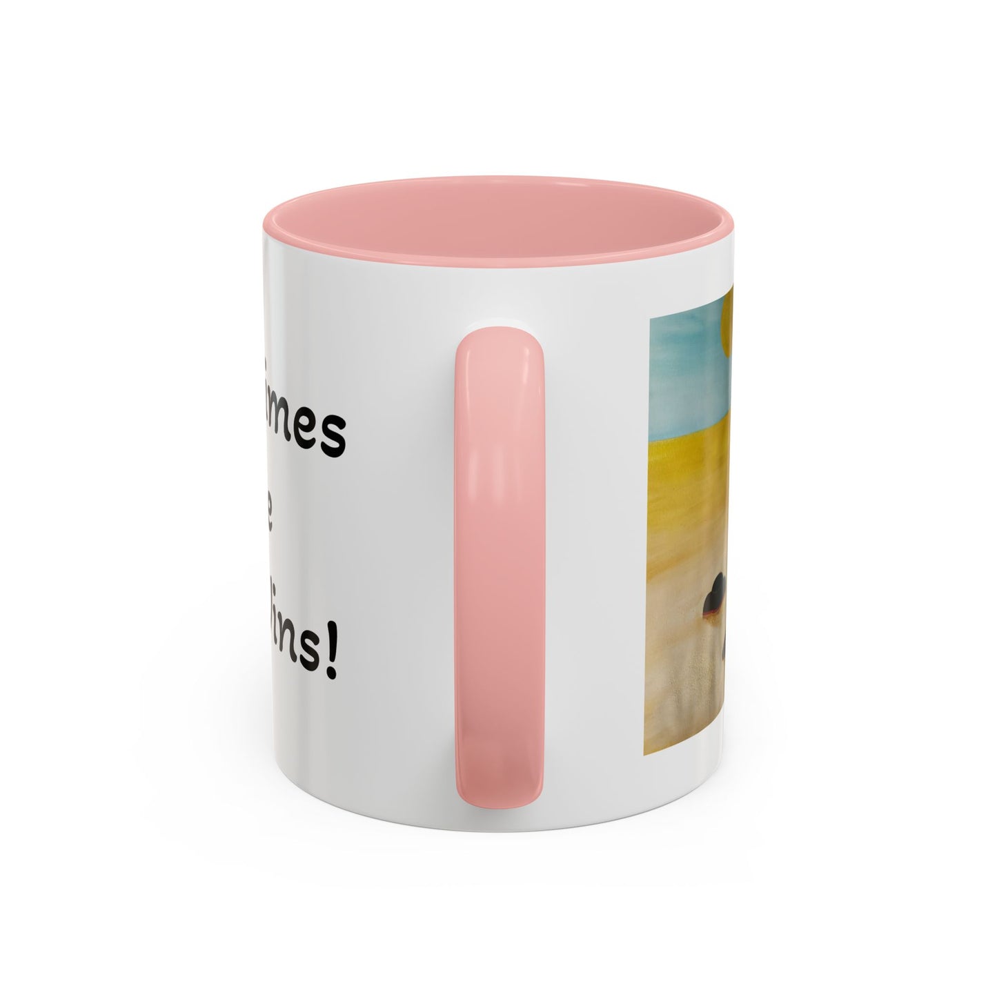 'Sometimes The Bull Wins' Original Watercolor on Coffee Mug (11oz)