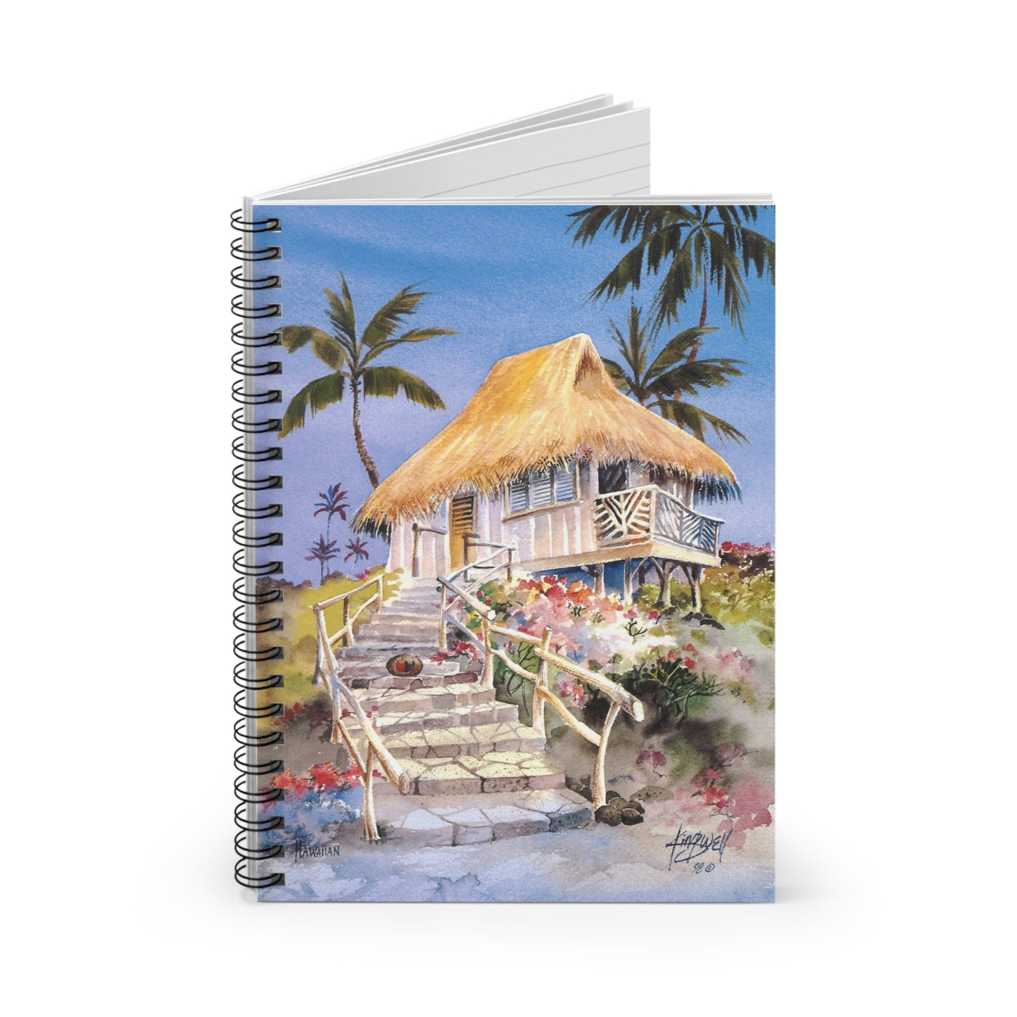 Hawaiian Cottage Notebook