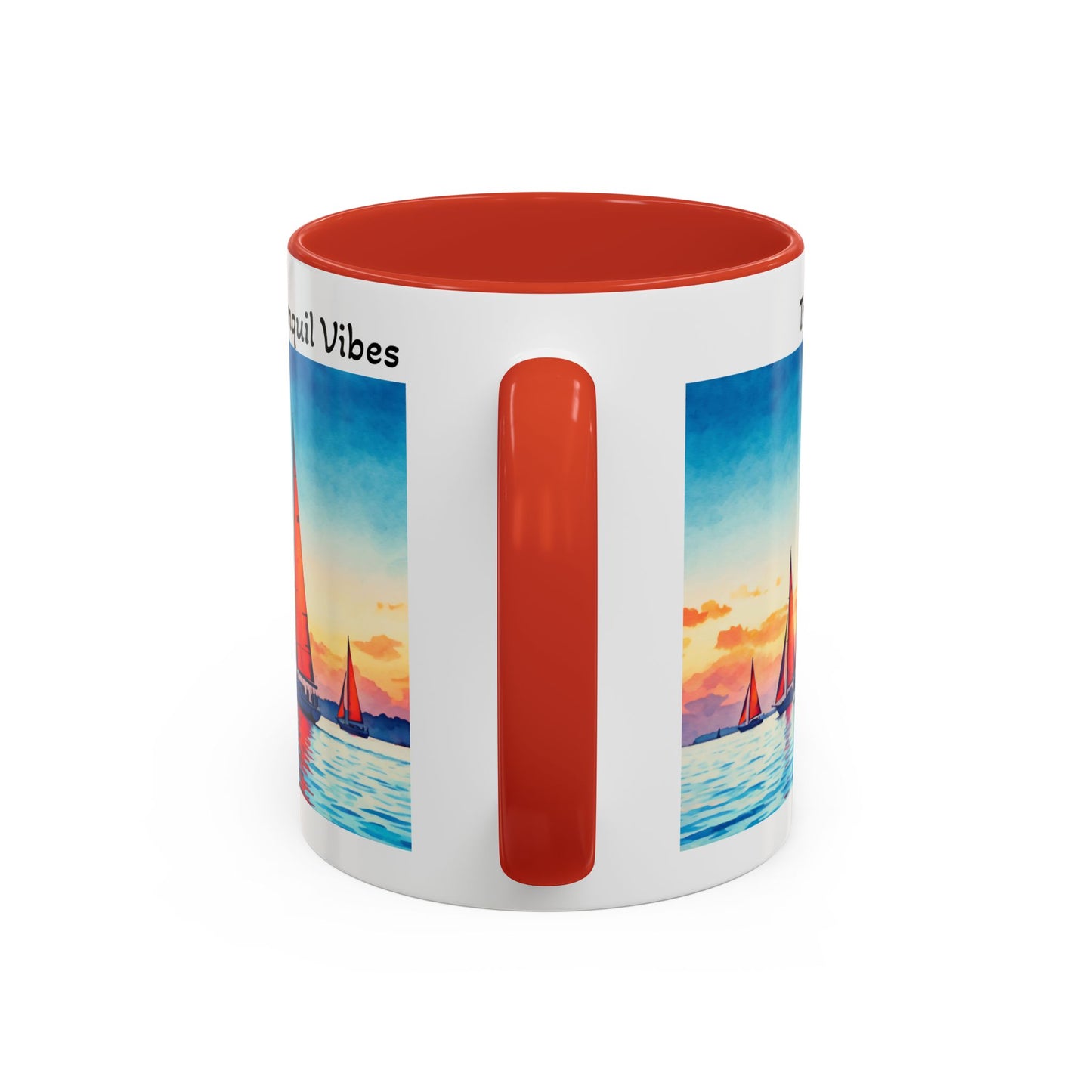 Mug - Tranquil Vibes Accent Coffee Mug (11, 15oz)